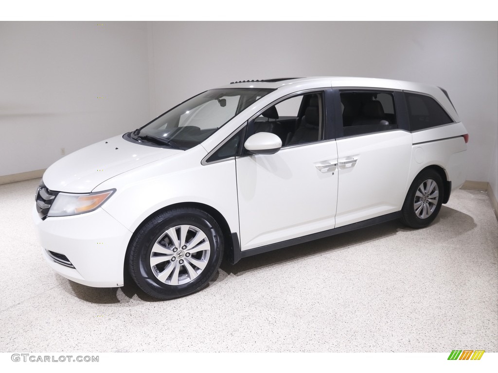 2016 Odyssey EX-L - White Diamond Pearl / Truffle photo #3