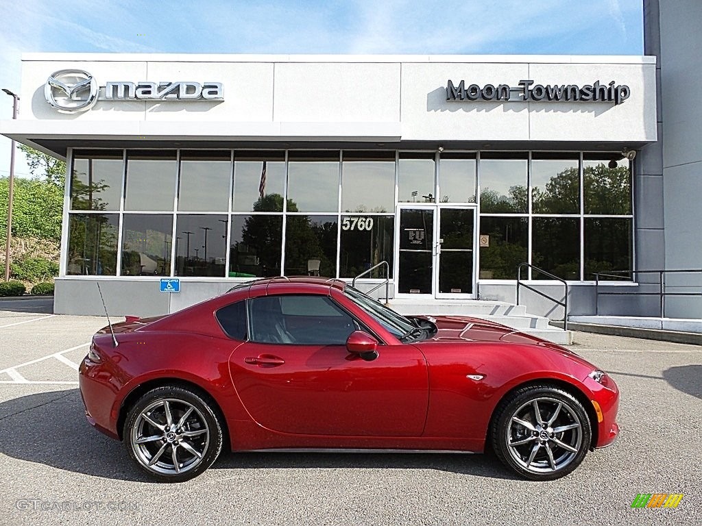 2021 MX-5 Miata RF Grand Touring - Soul Red Crystal Metallic / Black photo #1