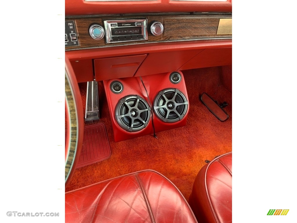 1976 Cadillac Eldorado Convertible Audio System Photos