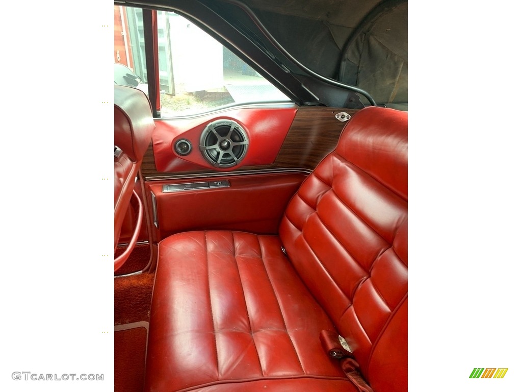 1976 Cadillac Eldorado Convertible Rear Seat Photo #146113461