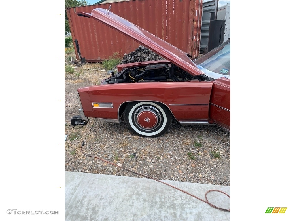 Firethorn Metallic 1976 Cadillac Eldorado Convertible Exterior Photo #146113491