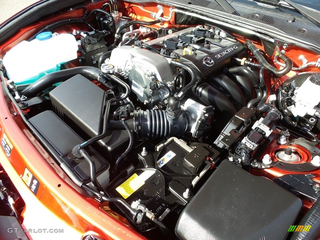 2021 Mazda MX-5 Miata RF Grand Touring 2.0 Liter SKYACTIV-G DI DOHC 16-Valve VVT 4 Cylinder Engine Photo #146113599