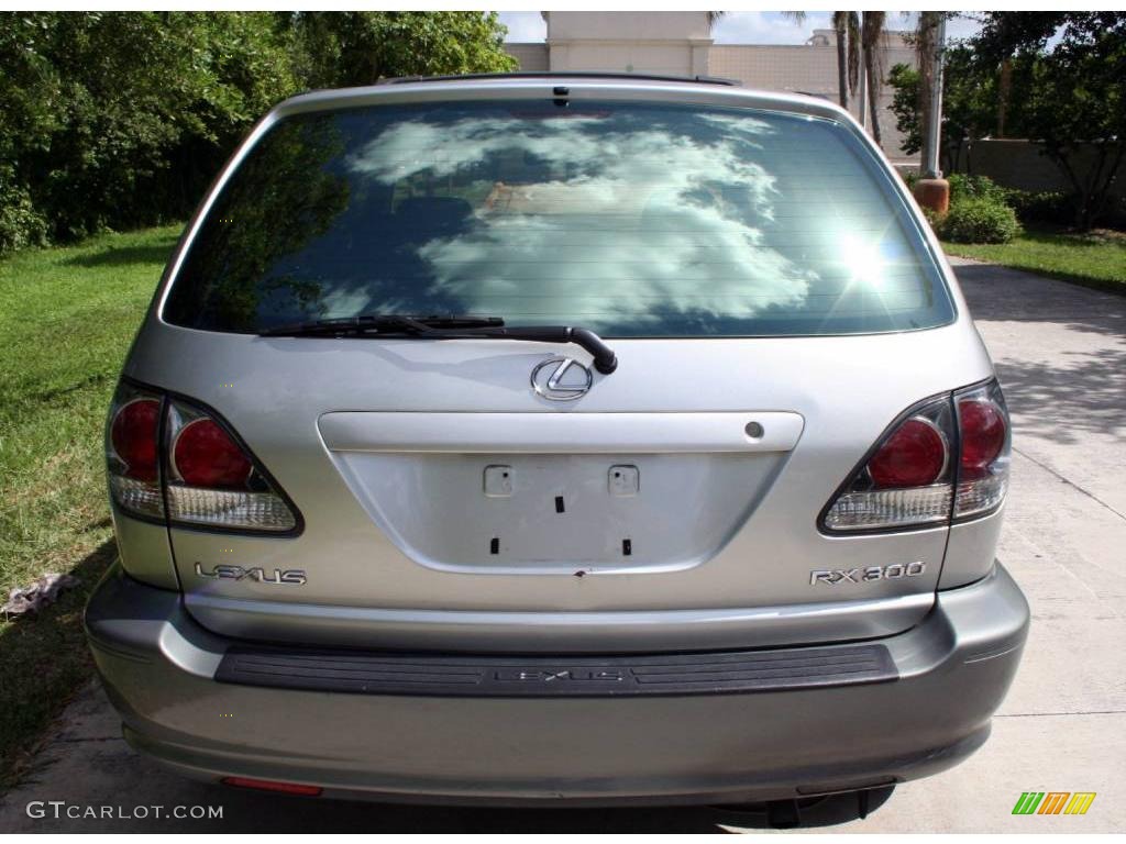 2001 RX 300 - Millennium Silver Metallic / Black photo #16