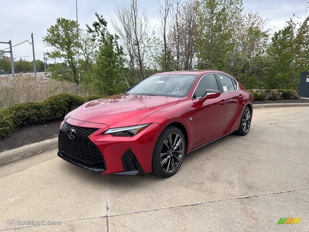 Infrared 2023 Lexus IS 350 F Sport AWD Exterior Photo #146114993