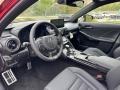 Black 2023 Lexus IS 350 F Sport AWD Interior Color