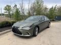 Sunlit Green 2023 Lexus ES 300h Ultra Luxury Exterior