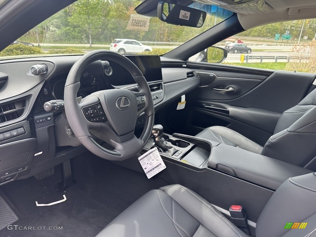 Black Interior 2023 Lexus ES 300h Ultra Luxury Photo #146115113