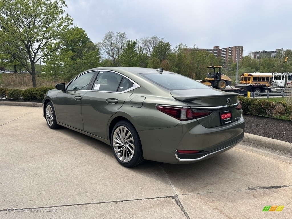 2023 ES 300h Ultra Luxury - Sunlit Green / Black photo #4