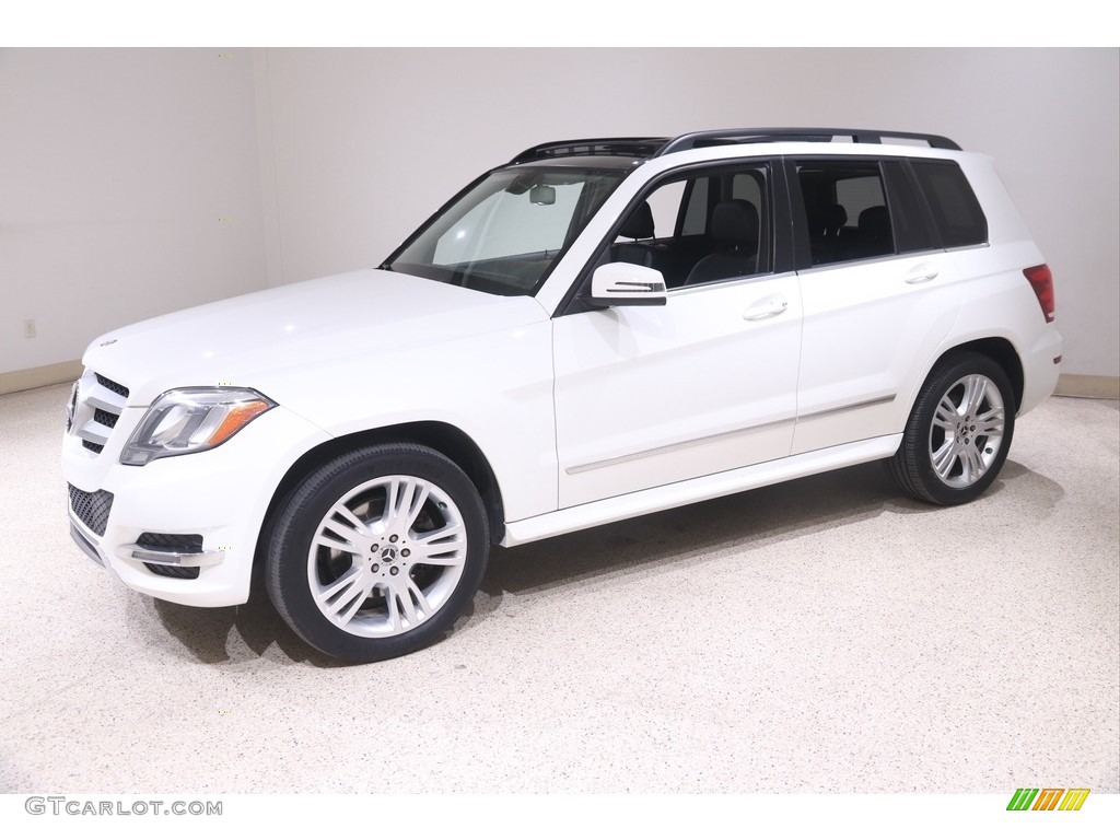 2013 GLK 350 4Matic - Polar White / Black photo #3