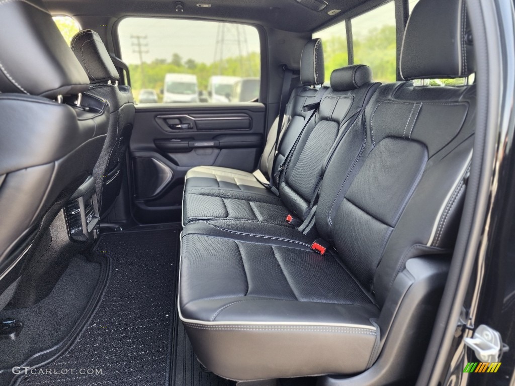 Black Interior 2023 Ram 1500 Limited Crew Cab 4x4 Photo #146115470