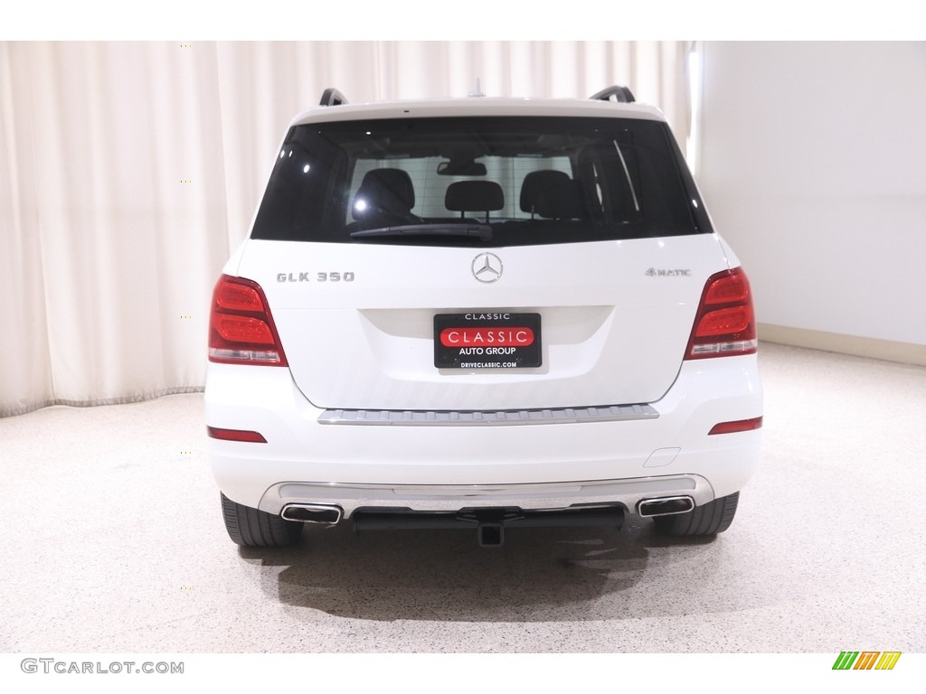 2013 GLK 350 4Matic - Polar White / Black photo #20