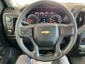 Jet Black Steering Wheel Photo for 2024 Chevrolet Silverado 2500HD #146115654