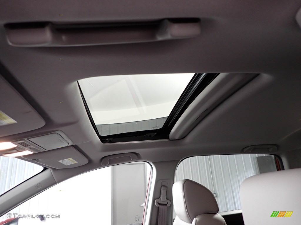 2021 CR-V EX-L AWD - Radiant Red Metallic / Gray photo #4