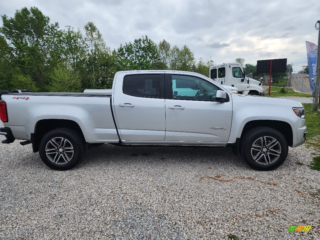 2019 Colorado WT Crew Cab 4x4 - Silver Ice Metallic / Jet Black/Dark Ash photo #1