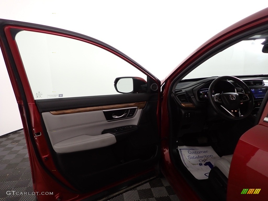 2021 CR-V EX-L AWD - Radiant Red Metallic / Gray photo #13