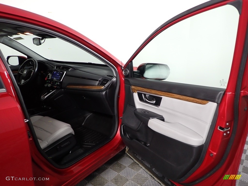 2021 CR-V EX-L AWD - Radiant Red Metallic / Gray photo #28