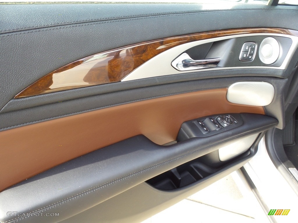 2020 Lincoln MKZ Reserve AWD Ebony/Terracotta Door Panel Photo #146116049