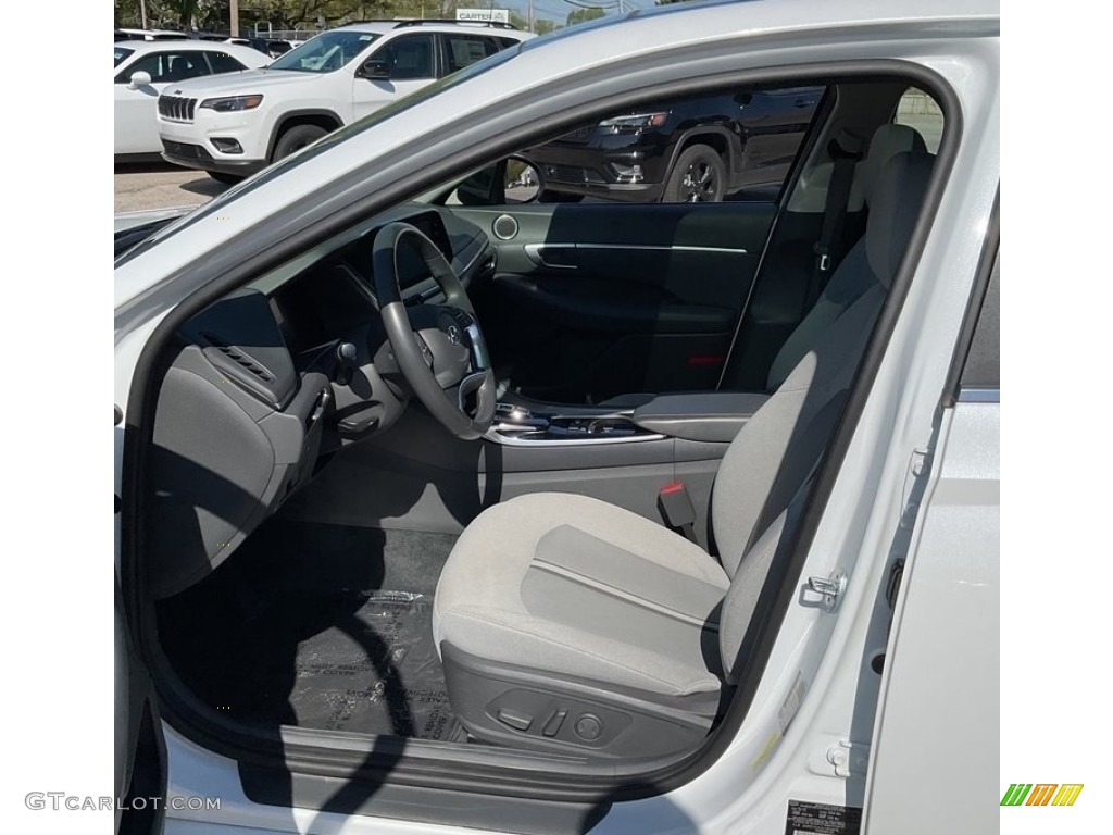2020 Sonata SEL - Quartz White / Dark Gray photo #2