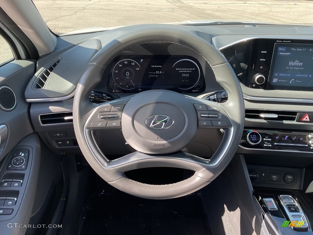 2020 Sonata SEL - Quartz White / Dark Gray photo #7