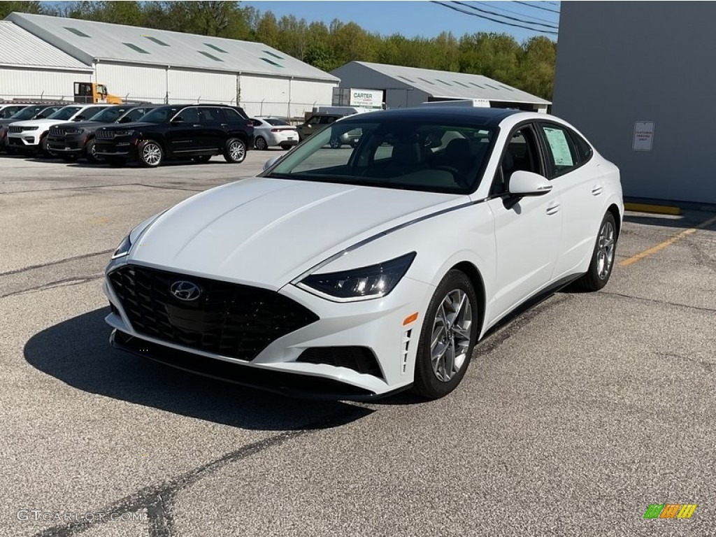 2020 Sonata SEL - Quartz White / Dark Gray photo #8