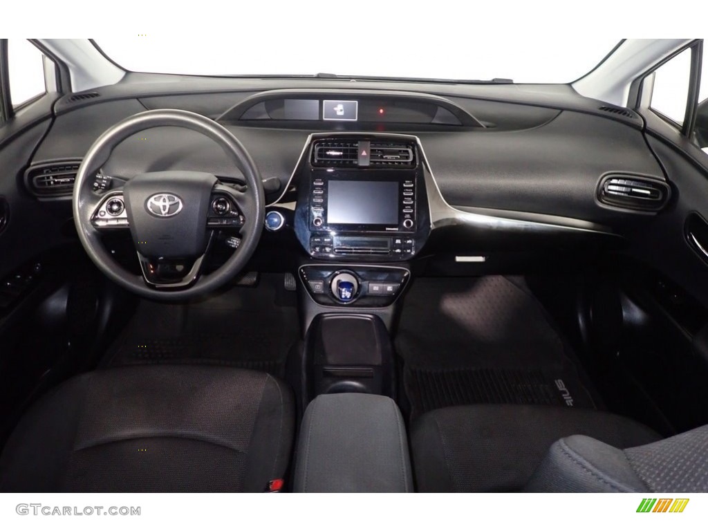 2021 Toyota Prius L Eco Black Dashboard Photo #146117312