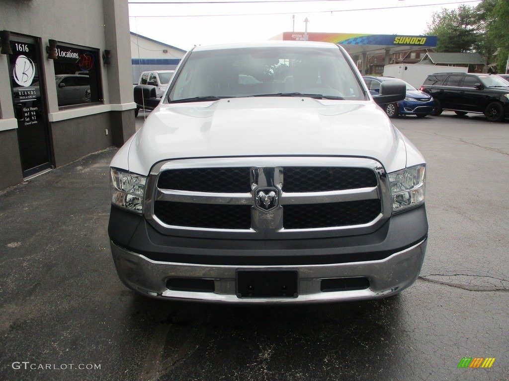 2018 1500 Tradesman Crew Cab 4x4 - Bright White / Black/Diesel Gray photo #24