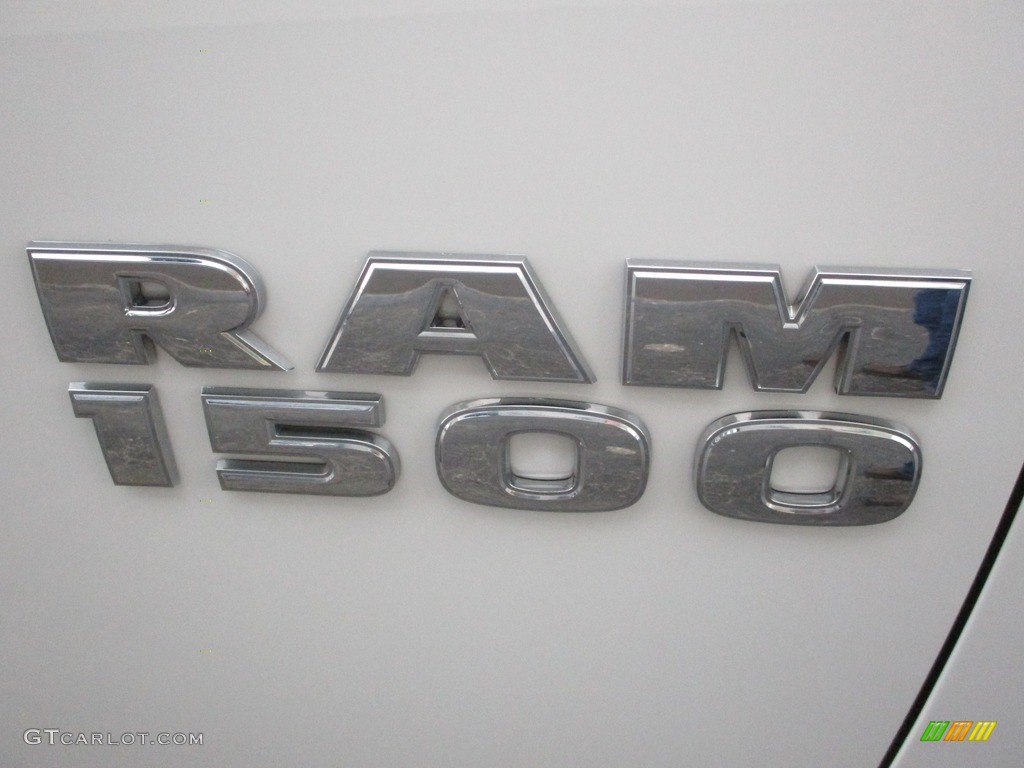 2018 1500 Tradesman Crew Cab 4x4 - Bright White / Black/Diesel Gray photo #26