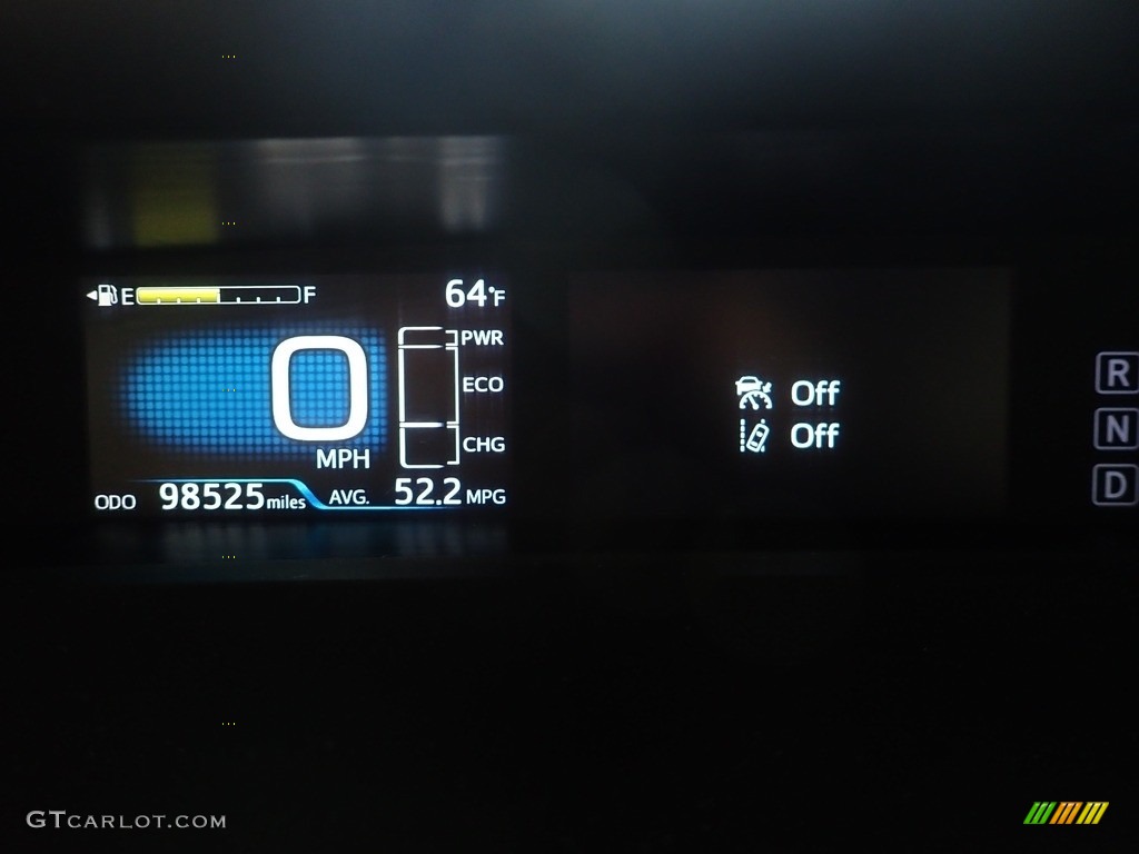 2021 Prius L Eco - Classic Silver Metallic / Black photo #24