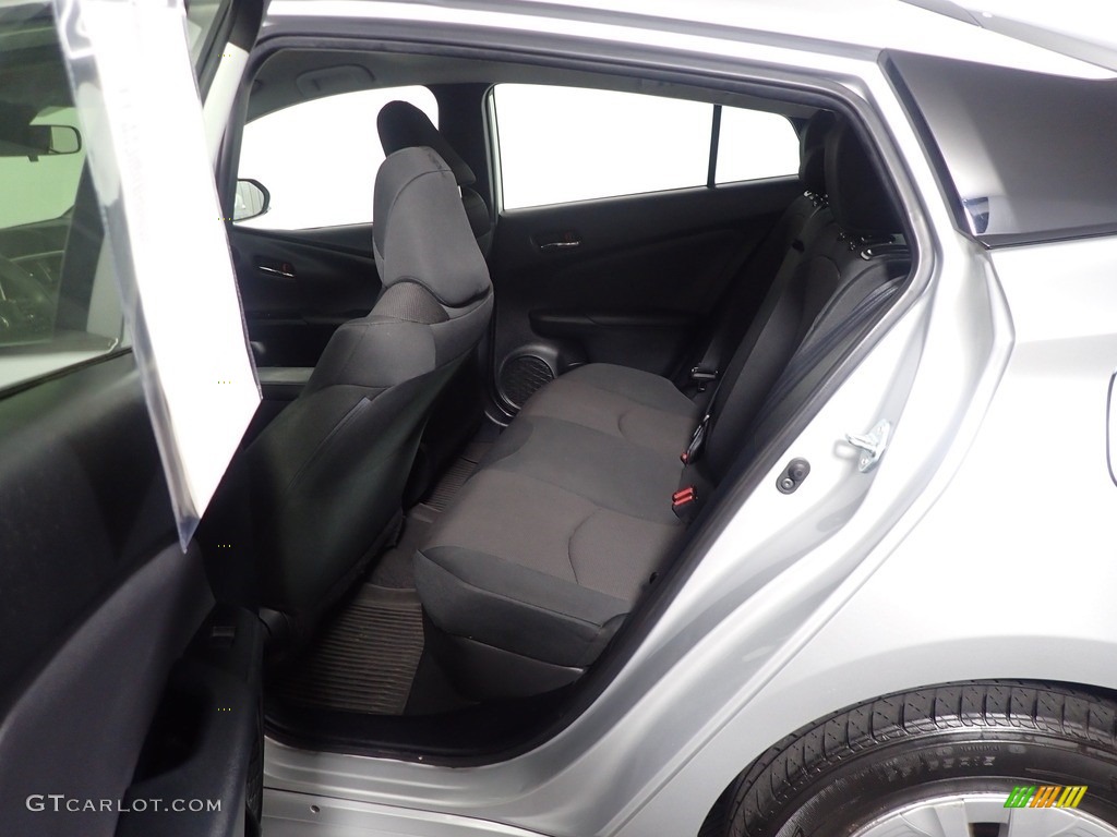 Black Interior 2021 Toyota Prius L Eco Photo #146117438