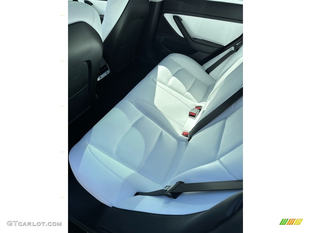 2020 Tesla Model 3 Standard Range Plus Rear Seat Photo #146117711