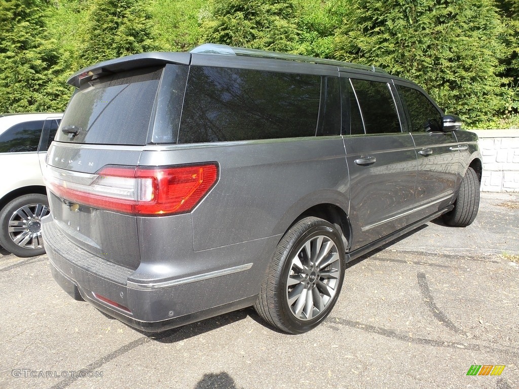 2021 Navigator L Reserve 4x4 - Asher Gray Metallic / Ebony photo #2