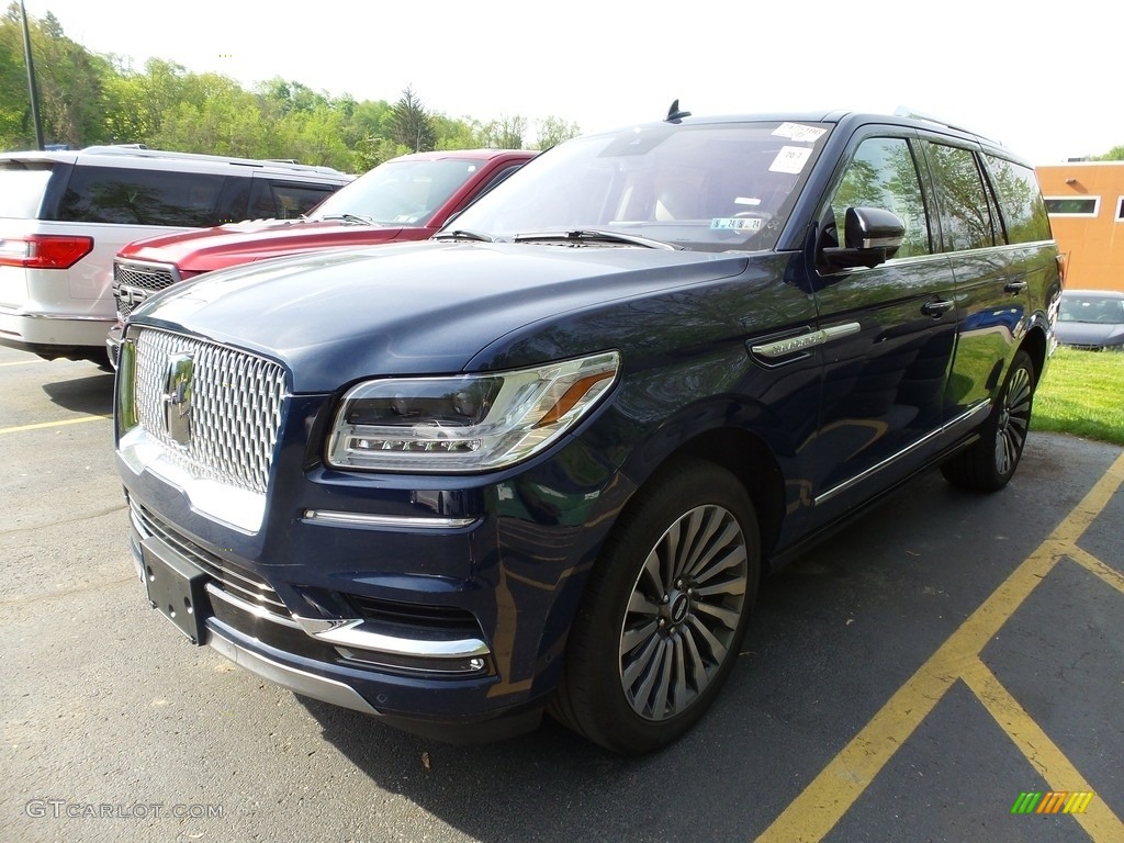 2020 Navigator Reserve 4x4 - Rhapsody Blue / Cappuccino photo #1