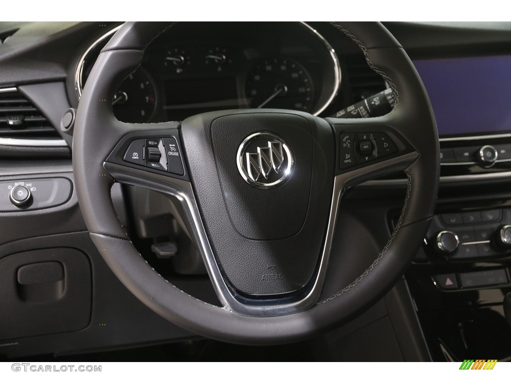 2020 Buick Encore Preferred Ebony Steering Wheel Photo #146118248