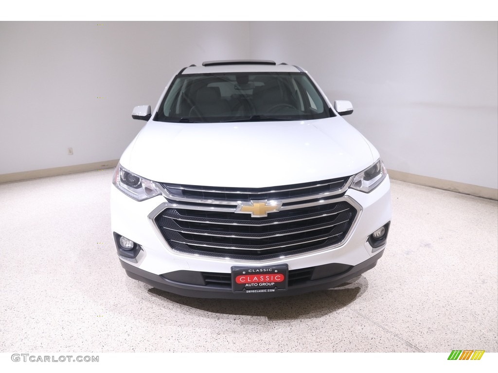 2018 Traverse LT - Summit White / Jet Black photo #2