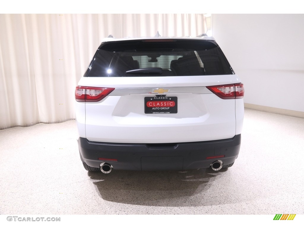 2018 Traverse LT - Summit White / Jet Black photo #20