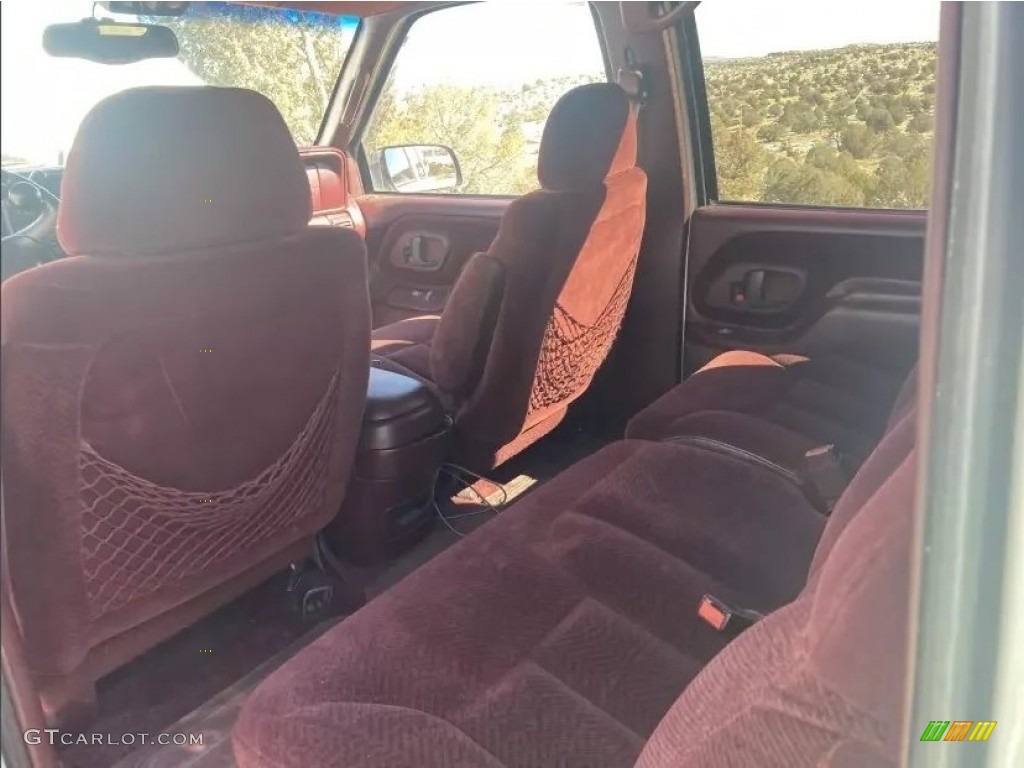 1997 GMC Suburban K1500 SLE 4x4 Rear Seat Photo #146119257