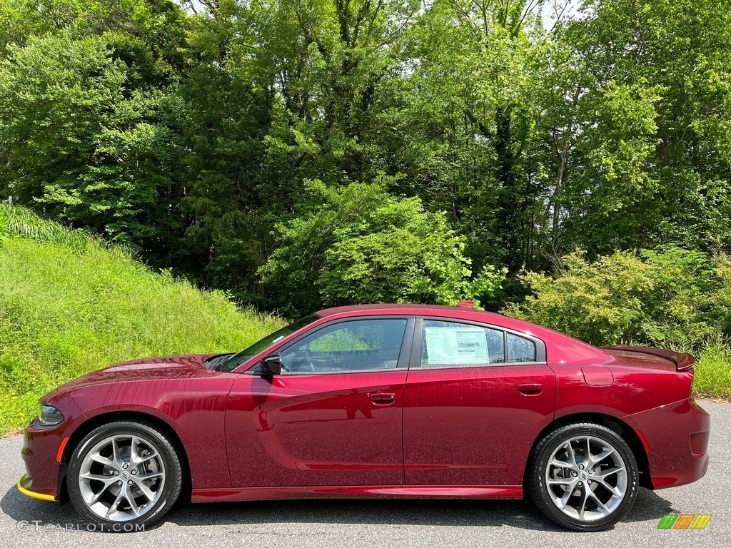 Octane Red Pearl 2023 Dodge Charger GT Exterior Photo #146119560