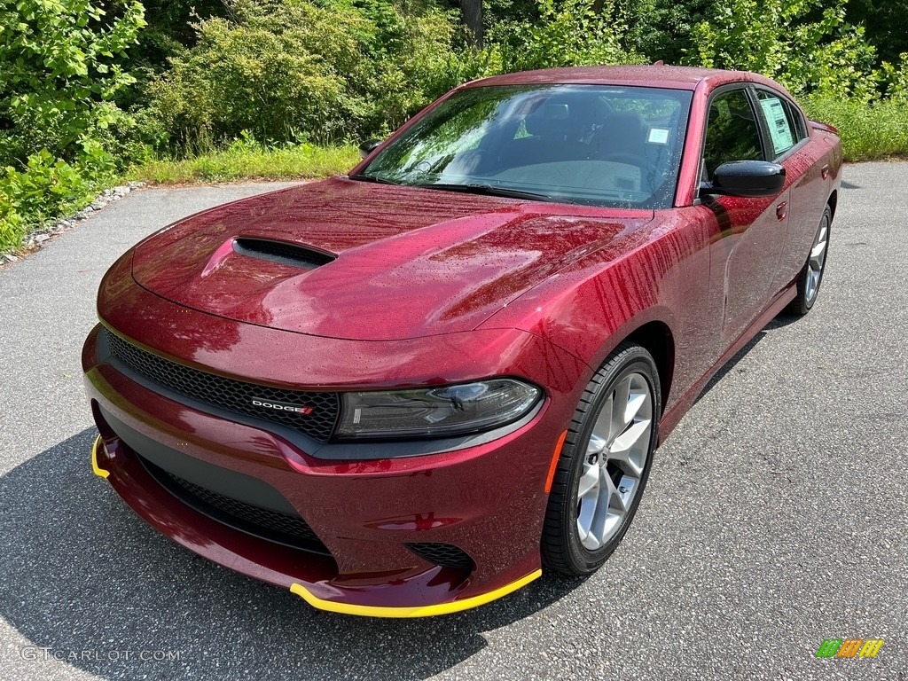 2023 Charger GT - Octane Red Pearl / Black photo #2
