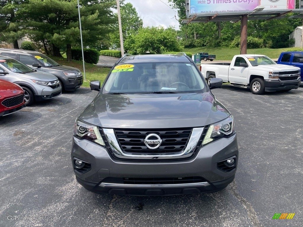 2018 Pathfinder SL 4x4 - Gun Metallic / Charcoal photo #7