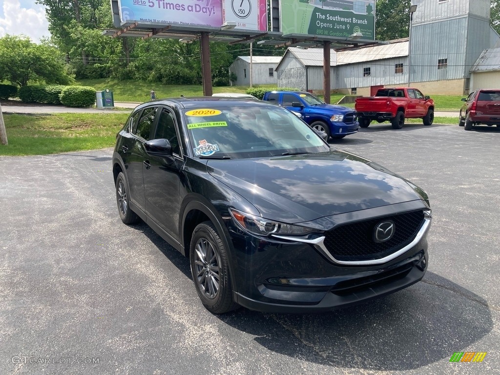 2020 CX-5 Touring AWD - Jet Black Mica / Black photo #8