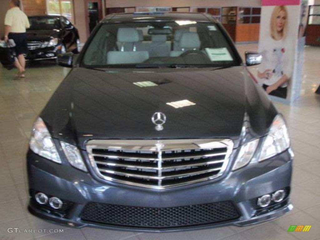 2010 E 350 Sedan - Steel Grey Metallic / Ash Gray photo #2