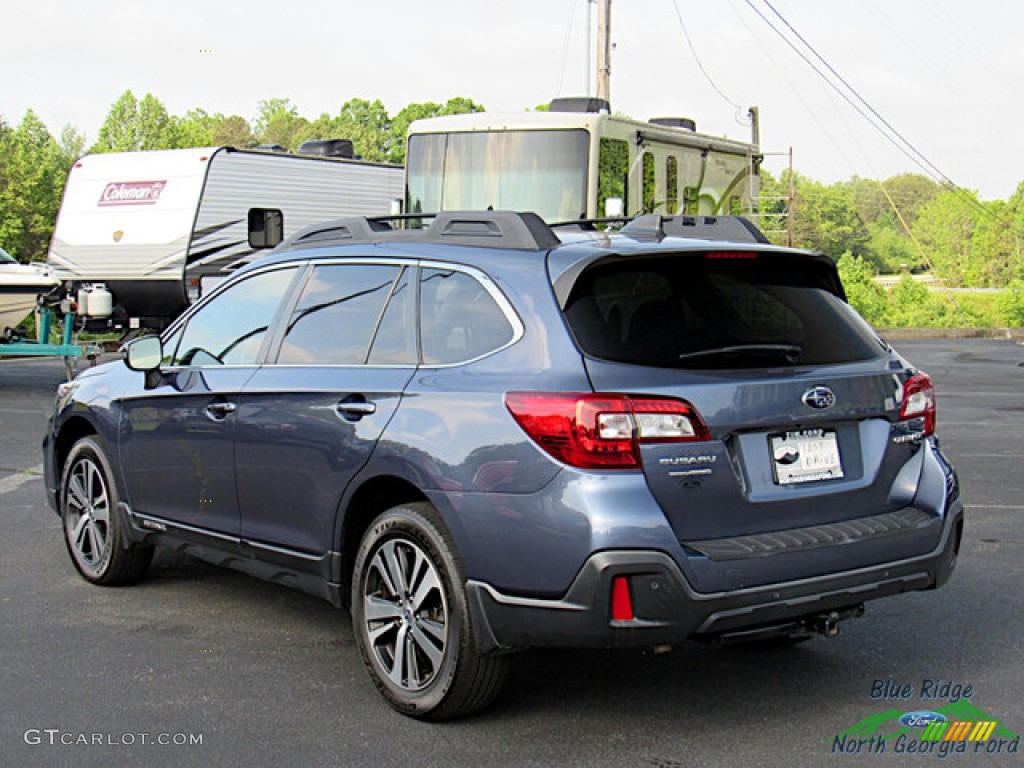 2018 Outback 2.5i Limited - Twilight Blue Metallic / Titanium Gray photo #3