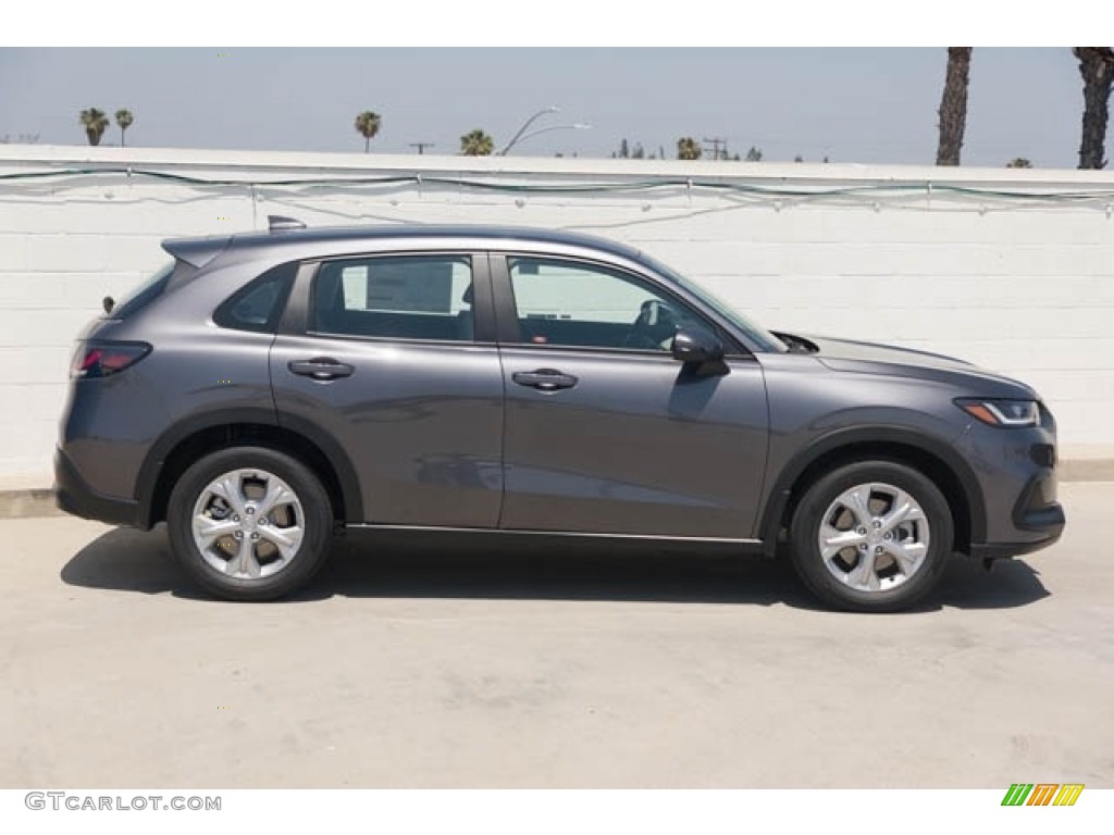 Modern Steel Metallic 2023 Honda HR-V LX AWD Exterior Photo #146121106