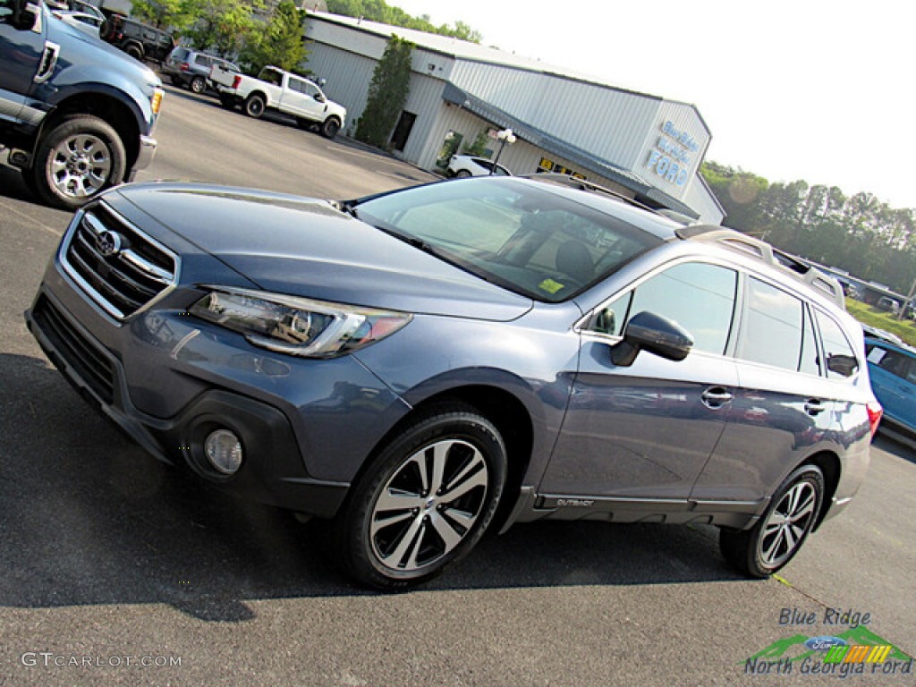 2018 Outback 2.5i Limited - Twilight Blue Metallic / Titanium Gray photo #25