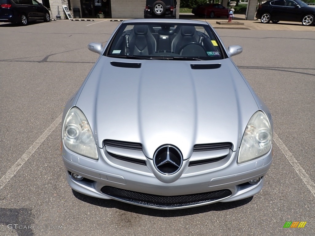 2005 SLK 350 Roadster - Iridium Silver Metallic / Black photo #2