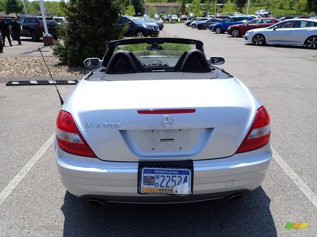 2005 SLK 350 Roadster - Iridium Silver Metallic / Black photo #5