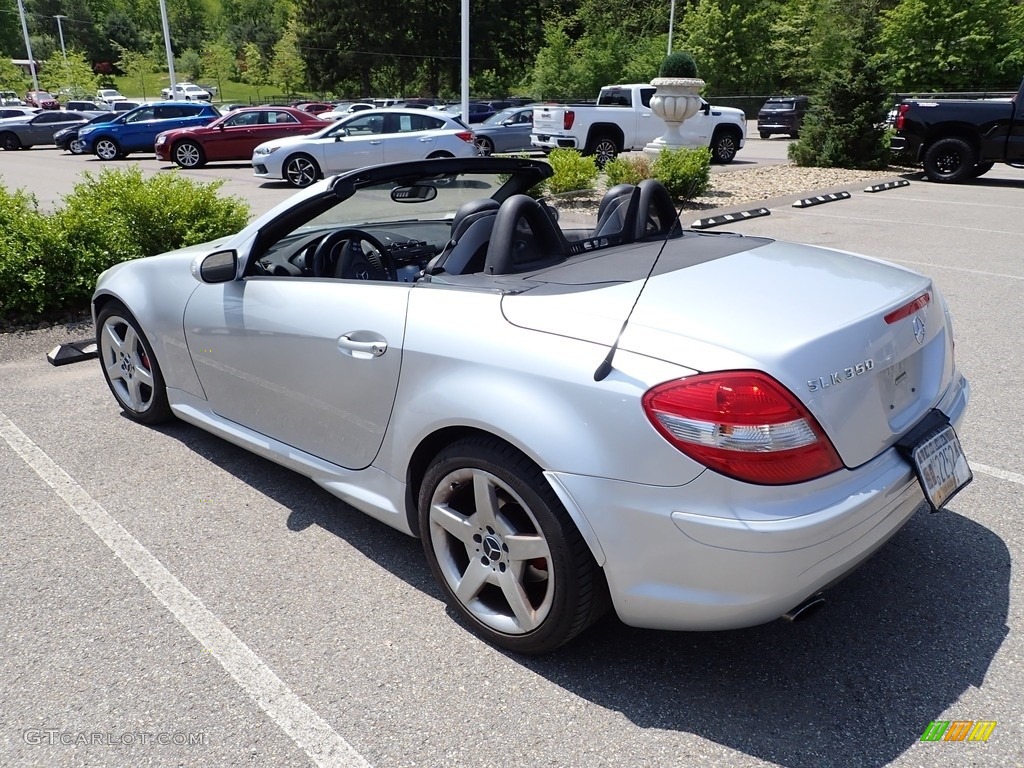 2005 SLK 350 Roadster - Iridium Silver Metallic / Black photo #6