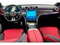 2023 Mercedes-Benz C AMG Power Red/Black Interior Dashboard Photo