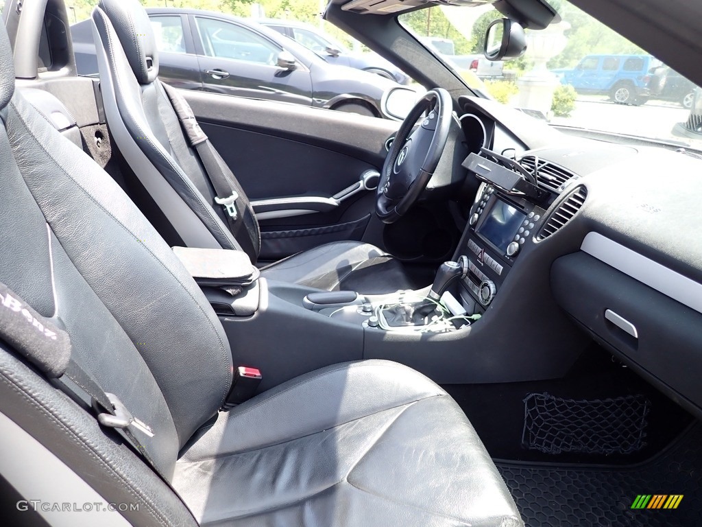 2005 SLK 350 Roadster - Iridium Silver Metallic / Black photo #9