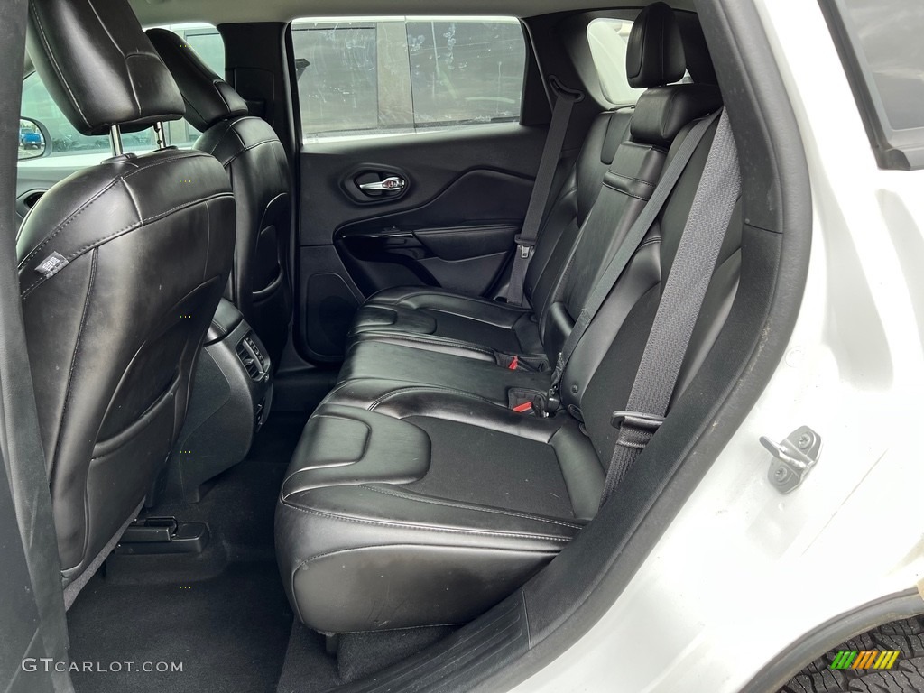 Black Interior 2019 Jeep Cherokee Latitude Plus 4x4 Photo #146122775
